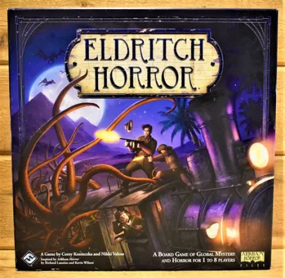 Eldritch Horror Ett Spännande Samarbetsäventyr Fyllt Med Kosmisk Skräck!